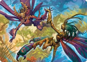 Illusion Spinners - Art 1 - Lorwyn Eclipsed - Art Series