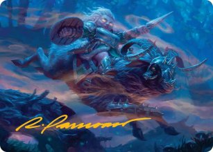 Bristlebane Outrider - Art 2 - Lorwyn Eclipsed - Art Series