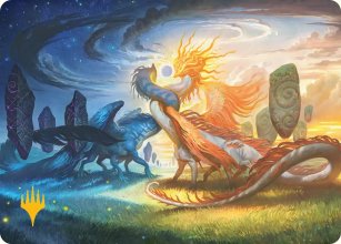 Celestial Reunion - Art 2 - Lorwyn Eclipsed - Art Series