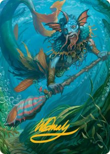 Sygg, Wanderwine Wisdom - Art 2 - Lorwyn Eclipsed - Art Series