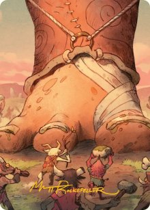 Meek Attack - Art 2 - Lorwyn Eclipsed - Art Series