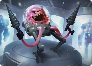 Krang, Master Mind - Art 1 - Teenage Mutant Ninja Turtle - Art Series