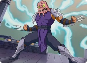 Krang & Shredder - Art 1 - Teenage Mutant Ninja Turtle - Art Series