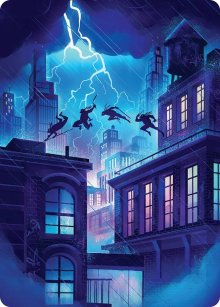 Island - Art 1 - Teenage Mutant Ninja Turtle - Art Series