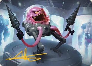 Krang, Master Mind - Art 2 - Teenage Mutant Ninja Turtle - Art Series