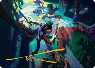 Pain 101 - Art 2 - Teenage Mutant Ninja Turtle - Art Series