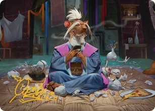 Splinter, Hamato Yoshi - Art 2 - Teenage Mutant Ninja Turtle - Art Series