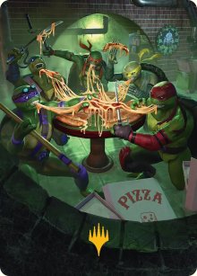 Food Chain - Art 2 - Teenage Mutant Ninja Turtle - Art Series