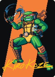 Michelangelo, the Heart - Art 2 - Teenage Mutant Ninja Turtle - Art Series