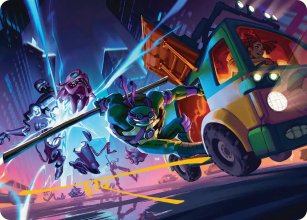 Donatello, Rad Scientist - Art 2 - Teenage Mutant Ninja Turtle - Art Series