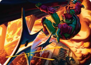 Storm of Steel - Art 2 - Teenage Mutant Ninja Turtle - Art Series