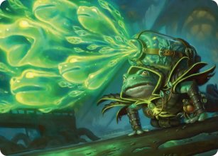 Burrog Barrage - Art 1 - Secrets of Strixhaven - Art Series