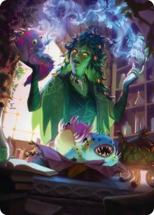 Dina, Essence Brewer - Art 1 - Secrets of Strixhaven - Art Series
