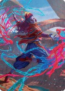 Rootha, Mastering the Moment - Art 1 - Secrets of Strixhaven - Art Series