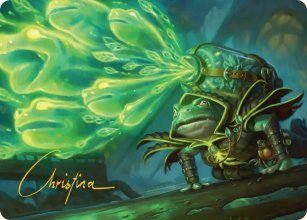 Burrog Barrage - Art 2 - Secrets of Strixhaven - Art Series