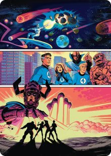 The Coming of Galactus - Art 1 - Marvel Super Heroes - Art Series