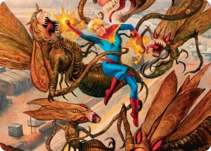 Captain Marvel, Apex Avenger - Art 1 - Marvel Super Heroes - Art Series