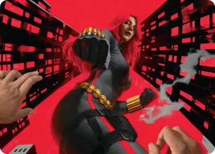 Black Widow, Deadly Hunter - Art 1 - Marvel Super Heroes - Art Series