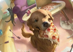 Lucky the Pizza Dog - Art 1 - Marvel Super Heroes - Art Series