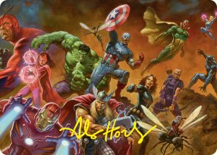 Avengers Assemble! - Art 2 - Marvel Super Heroes - Art Series