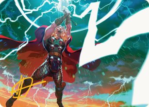Lightning Strike - Art 2 - Marvel Super Heroes - Art Series