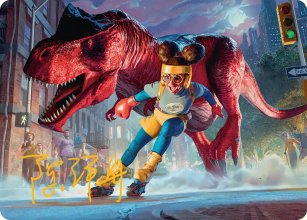 Moon Girl and Devil Dinosaur - Art 2 - Marvel Super Heroes - Art Series
