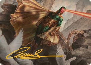 The Vision - Art 2 - Marvel Super Heroes - Art Series