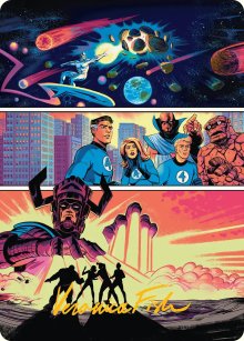 The Coming of Galactus - Art 2 - Marvel Super Heroes - Art Series