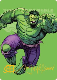 The Incredible Hulk - Art 2 - Marvel Super Heroes - Art Series