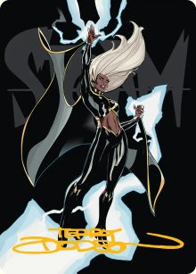 Storm, Windrider - Art 2 - Marvel Super Heroes - Art Series