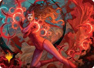 Scarlet Witch, Chaotic Avenger - Art 2 - Marvel Super Heroes - Art Series