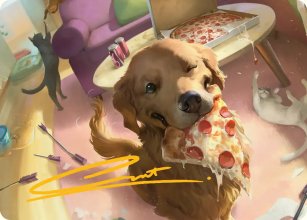Lucky the Pizza Dog - Art 2 - Marvel Super Heroes - Art Series
