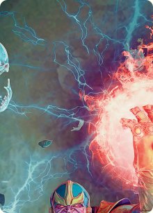 Thanos, the Mad Titan - Art 2 - Marvel Super Heroes - Art Series