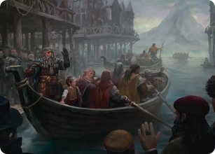 Uneasy Partings - Art 1 - The Hobbit - Art Series