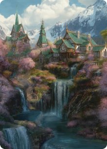 Rivendell - Art 1 - The Hobbit - Art Series