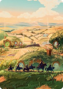 Plains - Art 1 - The Hobbit - Art Series