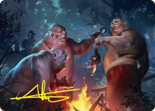 Tom, Bert, and William - Art 2 - The Hobbit - Art Series