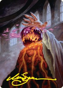 Palant�r of Orthanc - Art 2 - The Hobbit - Art Series