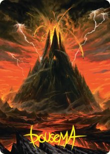 Mount Doom - Art 2 - The Hobbit - Art Series