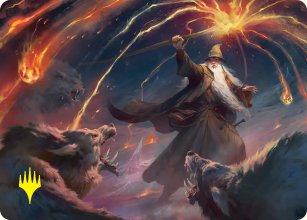 Gandalf, Shadow's Foe - Art 2 - The Hobbit - Art Series