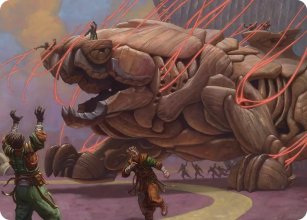 Craterclaw Colossus - Art 1 - Reality Fracture - Art Series