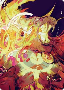 Ajani's Anguish - Art 1 - Reality Fracture - Art Series