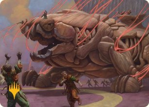 Craterclaw Colossus - Art 2 - Reality Fracture - Art Series