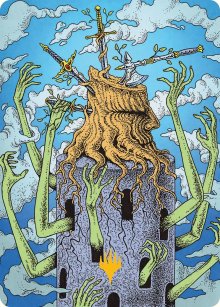 Flourishing Grapple - Art 2 - Reality Fracture - Art Series