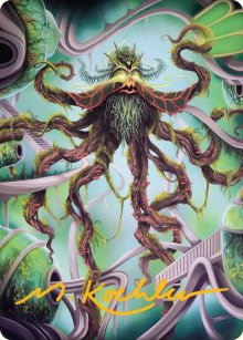 Verdant Kraken - Art 2 - Reality Fracture - Art Series