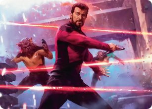 Will Riker, Assuming Command - Art 1 - Star Trek - Art Series