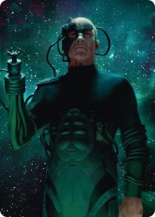 Locutus of Borg - Art 1 - Star Trek - Art Series