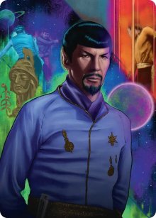 Spock, Mirror Malefactor - Art 1 - Star Trek - Art Series