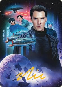 Khan, Engineered Evil - Art 2 - Star Trek - Art Series