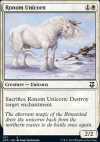 Ronom Unicorn - D&D Forgotten Realms Commander Decks
